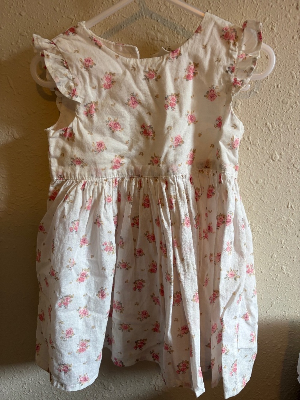 Pink & White Floral Dress from H&M
